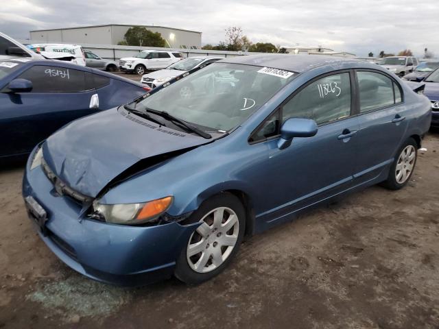 HONDA CIVIC LX 2008 with VIN 2HGFA16598H530010 - Photo from auction