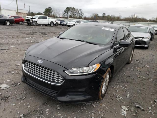 FORD FUSION S 2015 with VIN 3FA6P0G73FR295893 - Photo from auction