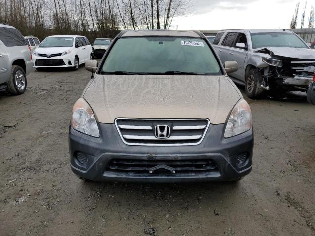 Photo 5 from auction – 2005 HONDA CR-V EX with VIN JHLRD78865C038002