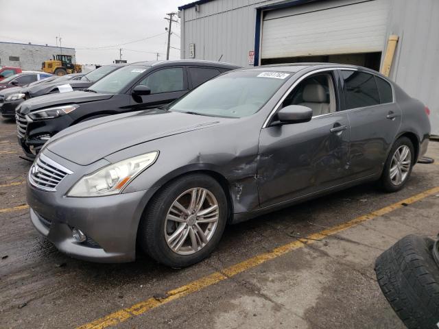 INFINITI G37 2012 with VIN JN1CV6AP9CM626448 - Photo from auction