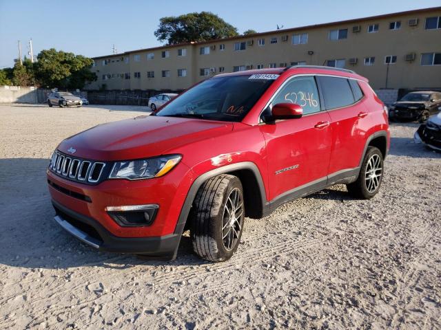 JEEP COMPASS LA 2019 with VIN 3C4NJDBB9KT597471 - Photo from auction