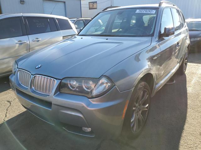 BMW X3 3.0SI 2007 with VIN WBXPC93417WF07429 - Photo from auction