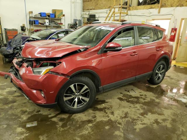 TOYOTA RAV4 XLE 2017 with VIN JTMRFREV3HJ130164 - Photo from auction