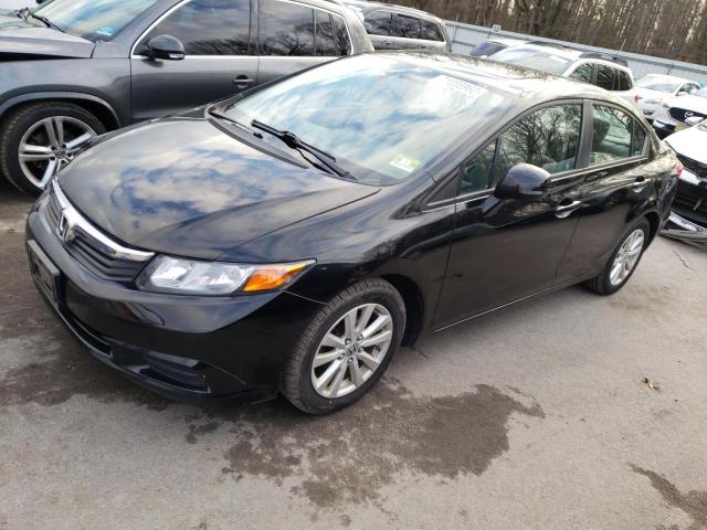 HONDA CIVIC EX 2012 with VIN 19XFB2F83CE373476 - Photo from auction
