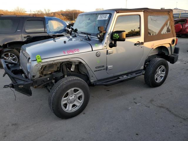 JEEP WRANGLER S 2016 with VIN 1C4GJWAGXGL114381 - Photo from auction