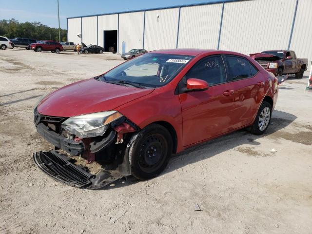 TOYOTA COROLLA L 2015 with VIN 5YFBURHE9FP271431 - Photo from auction