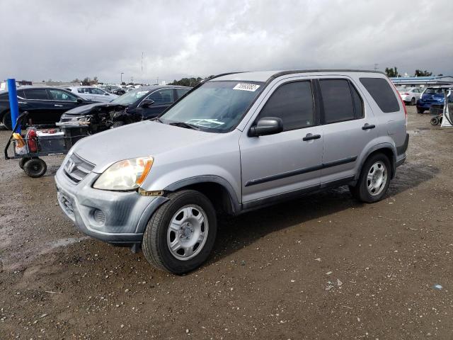 Photo 1 from auction – 2005 HONDA CR-V LX with VIN JHLRD68555C014922