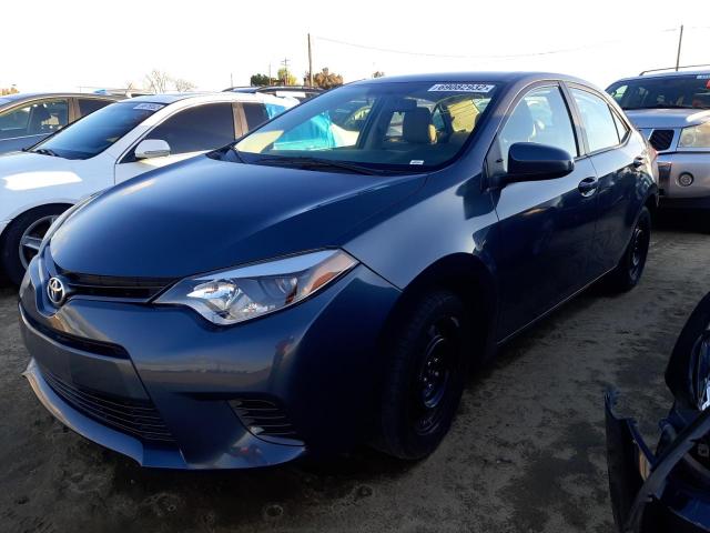 TOYOTA COROLLA L 2015 with VIN 2T1BURHE4FC398250 - Photo from auction
