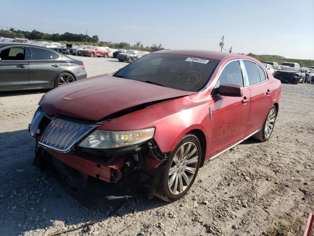 LINCOLN MKS 2010 with VIN 1LNHL9DR7AG601689 - Photo from auction