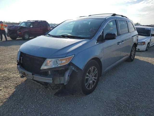HONDA ODYSSEY EX 2013 with VIN 5FNRL5H66DB002704 - Photo from auction