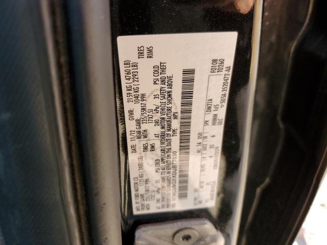 Photo 14 from auction – 2013 FORD ESCAPE SE with VIN 1FMCU9GXXDUB77030