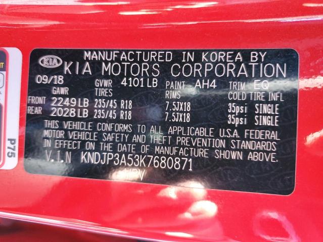 Photo 14 from auction – 2019 KIA SOUL + with VIN KNDJP3A53K7680871