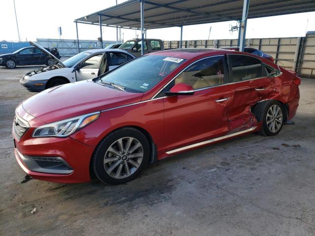 Photo 1 from auction – 2017 HYUNDAI SONATA SPO with VIN 5NPE34AF8HH552660