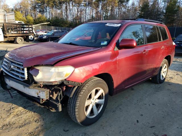 TOYOTA HIGHLANDER 2008 with VIN JTEES41A682017444 - Photo from auction