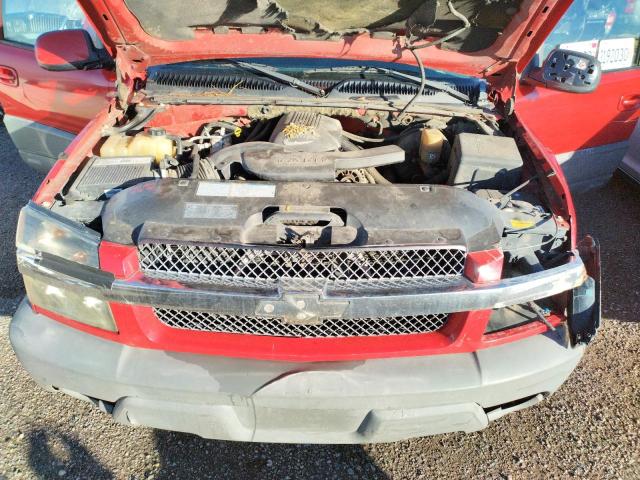 Photo 11 from auction – 2002 CHEVROLET AVALANCHE with VIN 3GNEK13T42G149173