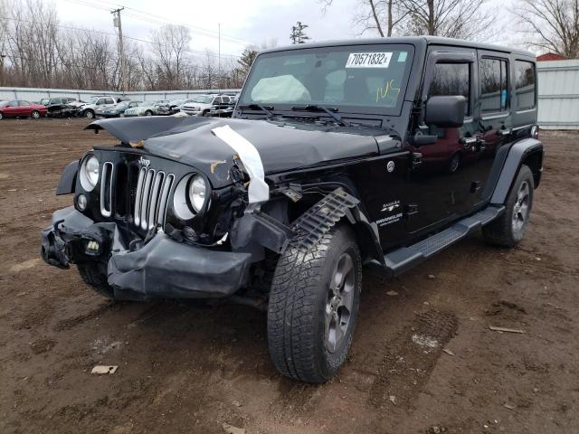 JEEP WRANGLER U 2016 with VIN 1C4BJWEG0GL172293 - Photo from auction