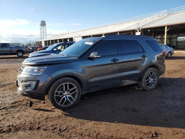 FORD EXPLORER S 2017 with VIN 1FM5K8GT1HGE24588 - Photo from auction
