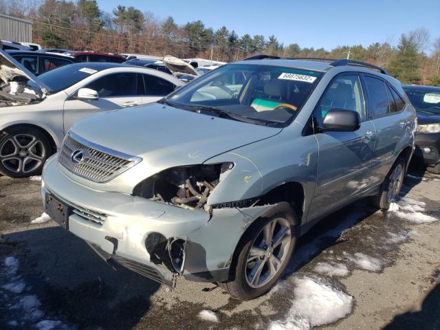 LEXUS RX 400H 2008 with VIN JTJHW31U882050503 - Photo from auction