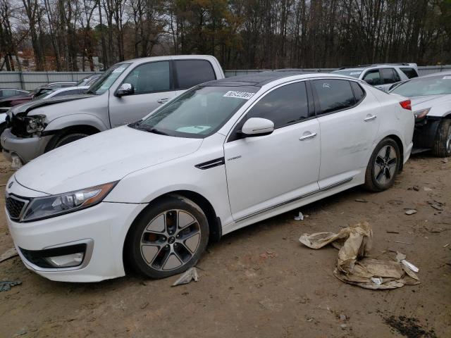 KIA OPTIMA HYB 2013 with VIN KNAGM4AD4D5057190 - Photo from auction