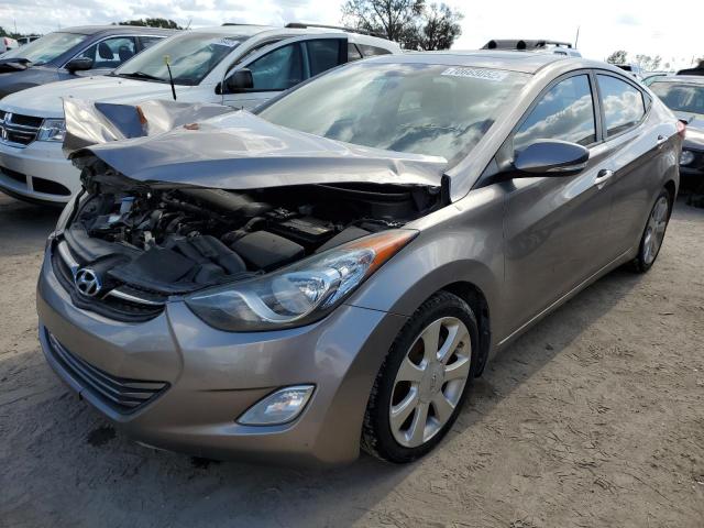 HYUNDAI ELANTRA GL 2012 with VIN 5NPDH4AE3CH141616 - Photo from auction