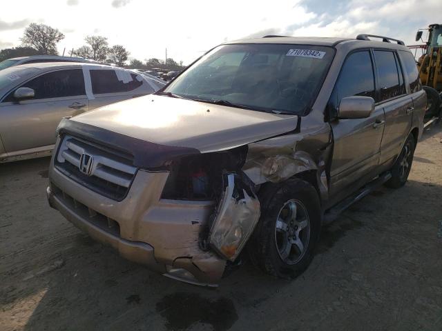 HONDA PILOT EX 2006 with VIN 5FNYF28646B019506 - Photo from auction