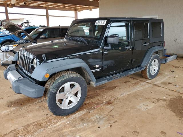 JEEP WRANGLER U 2012 with VIN 1C4HJWEGXCL237087 - Photo from auction