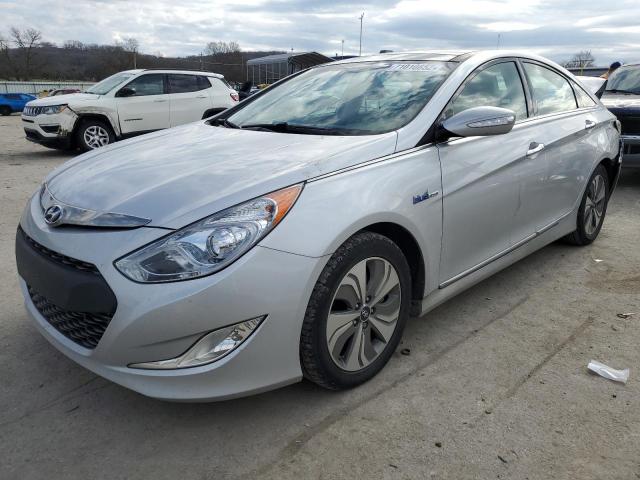 HYUNDAI SONATA HYB 2015 with VIN KMHEC4A43FA127152 - Photo from auction