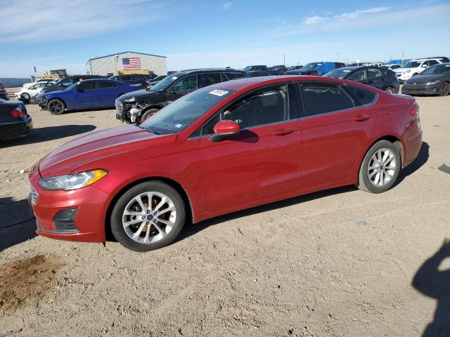 FORD FUSION SE 2020 with VIN 3FA6P0HD5LR169213 - Photo from auction