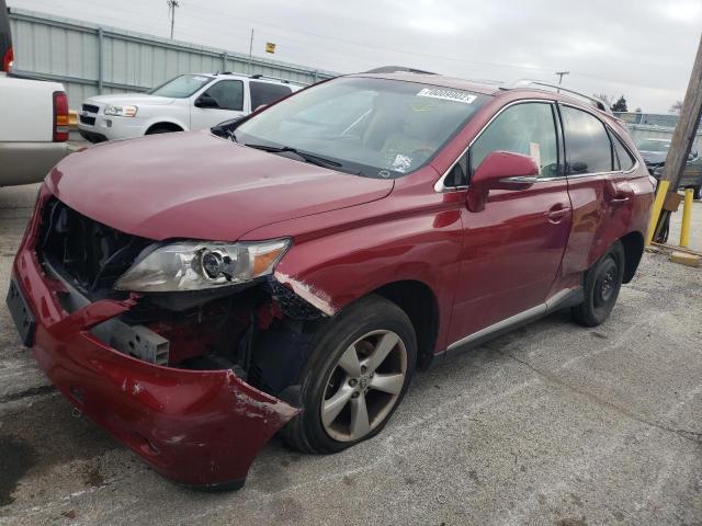 LEXUS RX 350 2011 with VIN 2T2BK1BA4BC100900 - Photo from auction