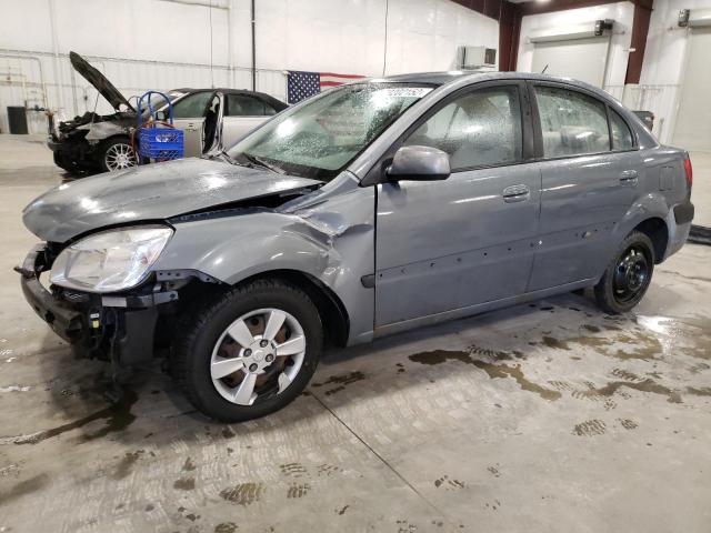 KIA RIO BASE 2007 with VIN KNADE123676185658 - Photo from auction