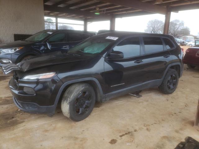 JEEP CHEROKEE S 2016 with VIN 1C4PJLAB1GW265272 - Photo from auction