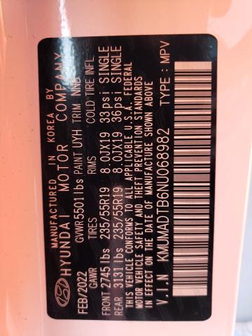 Photo 14 from auction – 2022 GENESIS GV70 BASE with VIN KMUMADTB6NU068982
