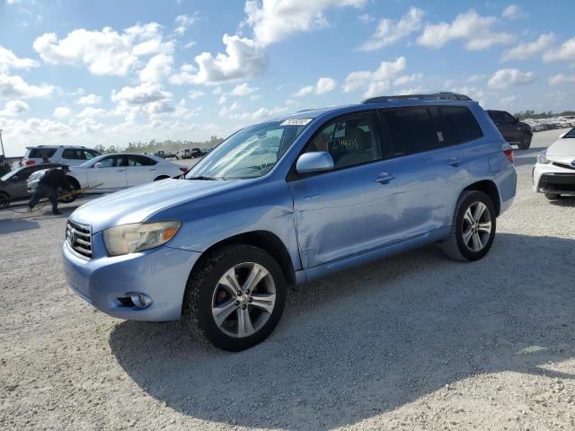 TOYOTA HIGHLANDER 2008 with VIN JTEDS43A382044299 - Photo from auction