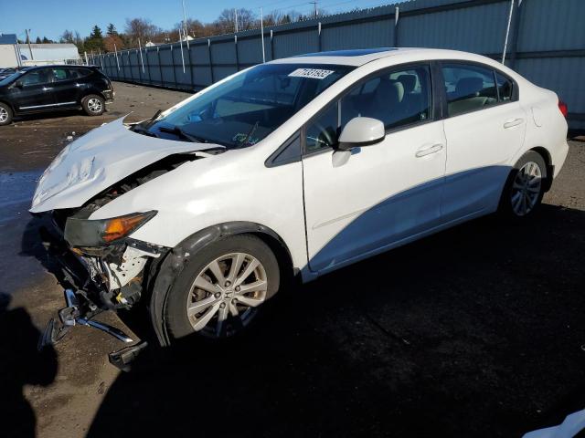 HONDA CIVIC EX 2012 with VIN 19XFB2F86CE328161 - Photo from auction