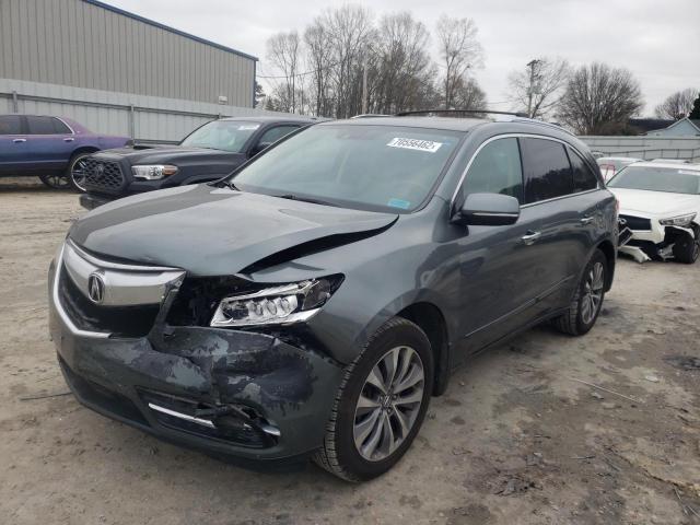 ACURA MDX TECHNO 2014 with VIN 5FRYD3H41EB002363 - Photo from auction