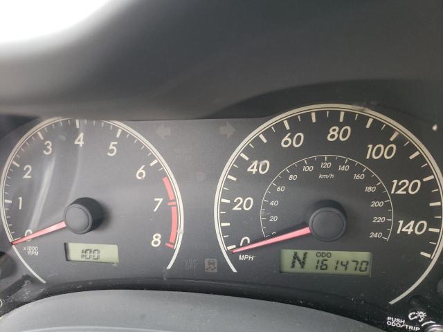 Photo 9 from auction – 2009 TOYOTA COROLLA BA with VIN JTDBL40E899021108