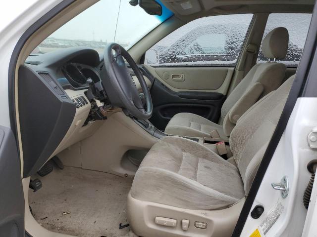 Photo 7 from auction – 2002 TOYOTA HIGHLANDER with VIN JTEHF21AX20057485