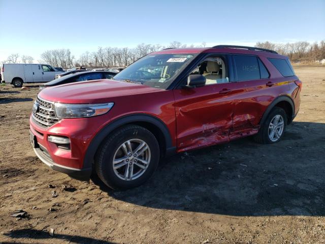 FORD EXPLORER X 2020 with VIN 1FMSK8DH8LGC07258 - Photo from auction