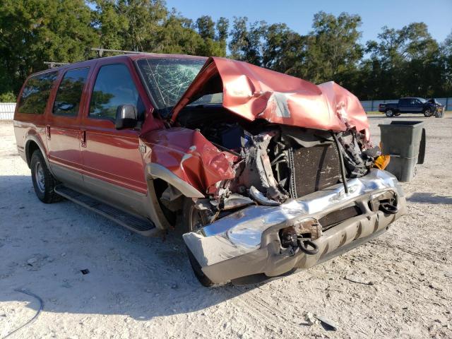 FORD EXCURSION 2000 with VIN 1FMNU42SXYEC87812 - Photo from auction