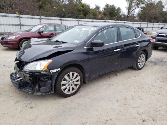 NISSAN SENTRA S 2015 with VIN 3N1AB7AP6FL656317 - Photo from auction