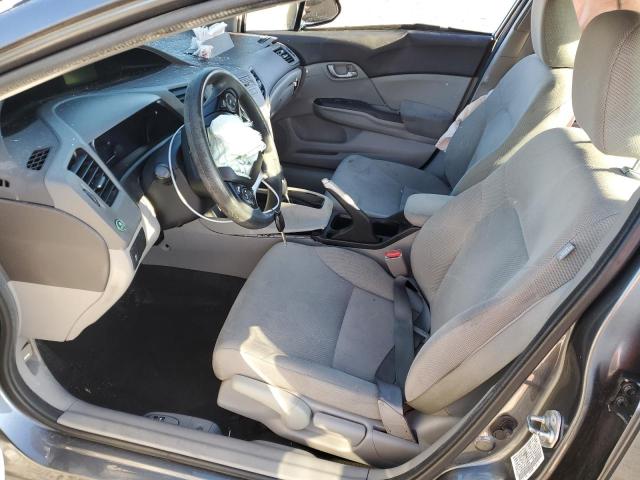 Photo 7 from auction – 2012 HONDA CIVIC LX with VIN 19XFB2F52CE391828