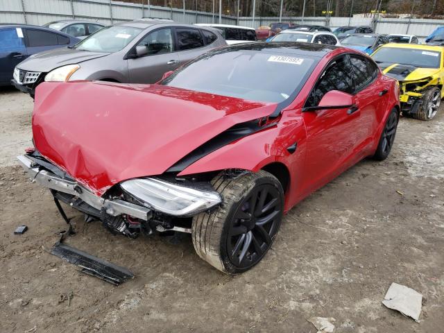 TESLA MODEL S 2021 with VIN 5YJSA1E66MF441650 - Photo from auction