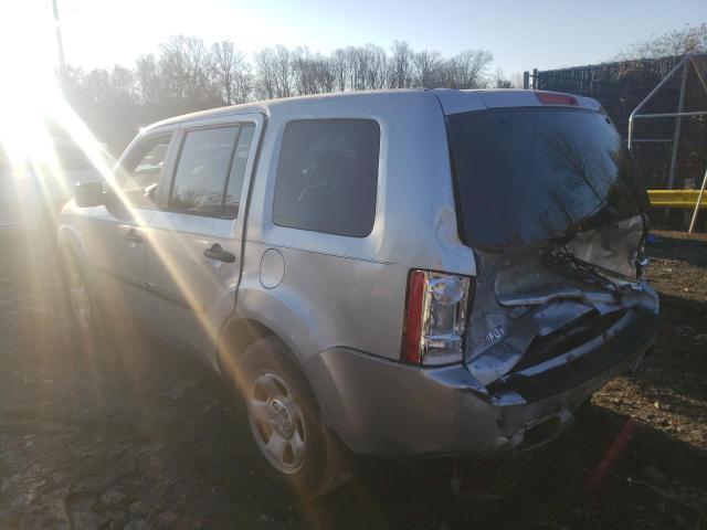 Photo 2 from auction – 2013 HONDA PILOT LX with VIN 5FNYF3H20DB001956