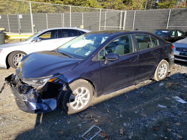 TOYOTA COROLLA LE 2021 with VIN 5YFEPMAE5MP190134 - Photo from auction