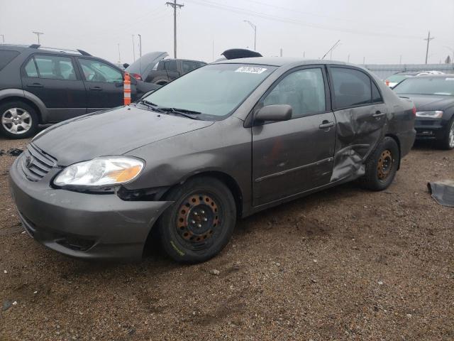 TOYOTA COROLLA CE 2003 with VIN 1NXBR38E43Z181158 - Photo from auction