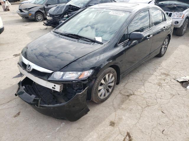 HONDA CIVIC EX 2009 with VIN 19XFA16899E029155 - Photo from auction