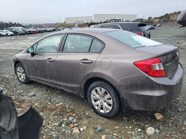 Photo 2 from auction – 2012 HONDA CIVIC LX with VIN 2HGFB2F45CH046130