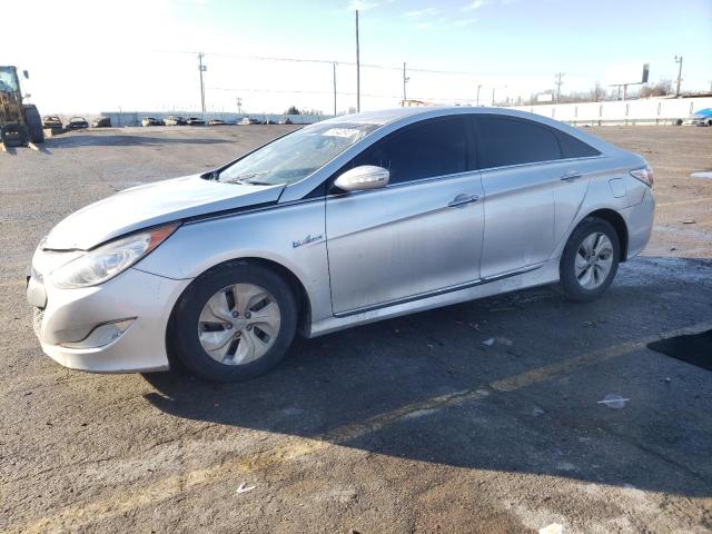 HYUNDAI SONATA HYB 2013 with VIN KMHEC4A45DA066190 - Photo from auction