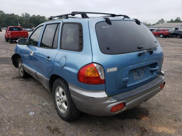 Photo 2 from auction – 2003 HYUNDAI SANTA FE with VIN KM8SC13D83U545201