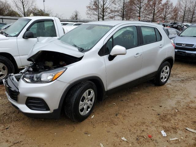 CHEVROLET TRAX LS 2017 with VIN 3GNCJKSB2HL274908 - Photo from auction